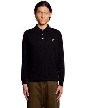 Lyle & Scott Black Cotton Sweatshirt