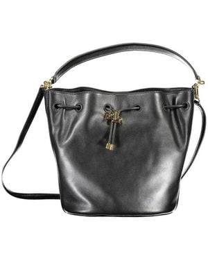 Ralph Lauren Black Leather Handbag