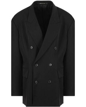 Balenciaga Wool Jacket - Black