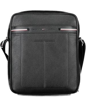 Tommy Hilfiger Black Polyethylene Shoulder Bag - Grey