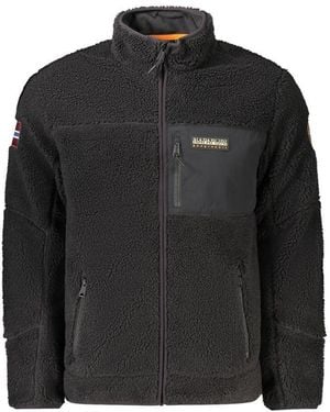 Napapijri Black Polyamide Men's Jacket