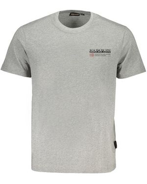 Napapijri Grey Cotton T