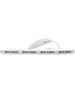 Palm Angels Flip Flops - White