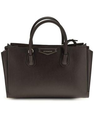 Givenchy Brown Calf Leather Bos Taurus Handbag - Black