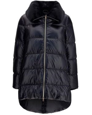 Herno Goose Down Full-Length Jacket Clothing - Black