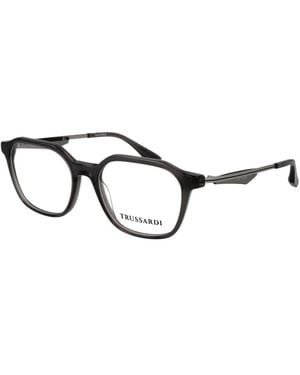 Trussardi Grey Acetate Glasses (frames) - Black