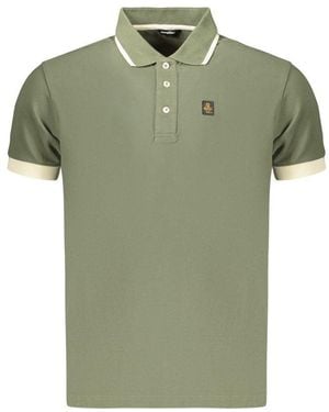 Refrigiwear Verde Cotton Men's Polo - Green
