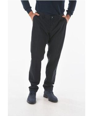 Cruna Belt Loop Newtown.l. Chino Pants - Blue