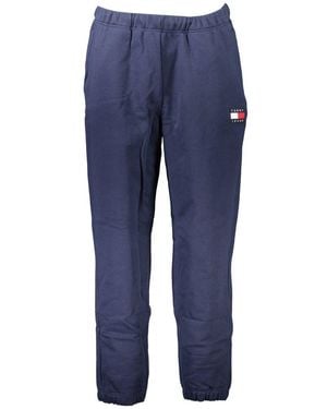Tommy Hilfiger Blue Cotton Pant