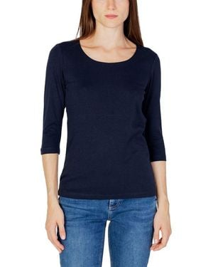 Street One Blue Cotton Tops & T