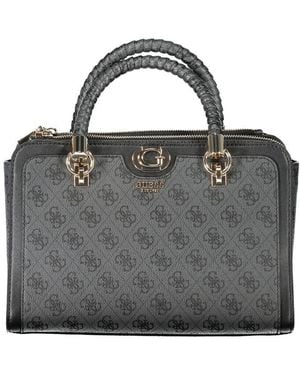 Guess Black Polyethylene Handbag - Grey