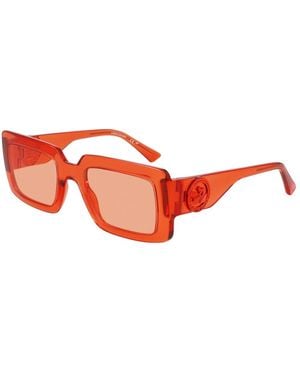 Longchamp Injected Sunglasses - Red