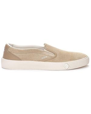 Dior Beige Leather Slip - Natural