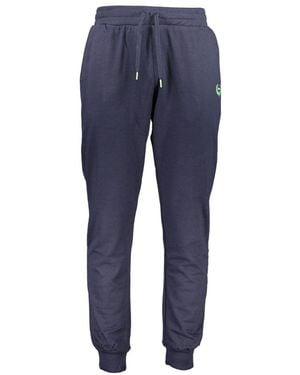 Gianmarco Venturi Blu Cotton Men's Sweatpant - Blue