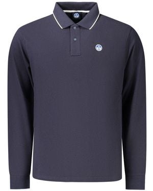 North Sails Blue Cotton Men's Polo