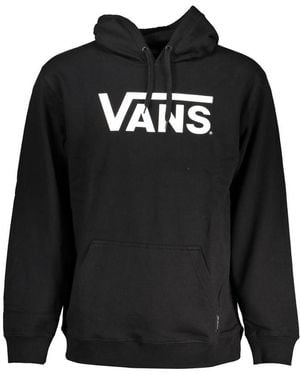 Vans Sleek Long Sleeve Hooded Sweatshirt - Black