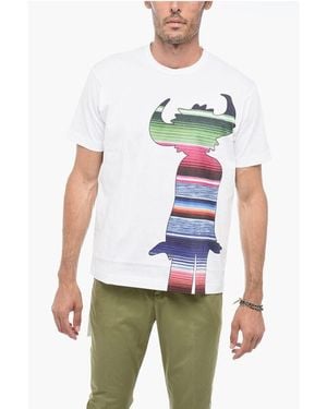 Junya Watanabe Jamiroquai Oversized Printed T-Shirt - White