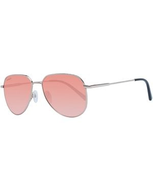 Serengeti Rose Gold Unisex Sunglasses - Pink