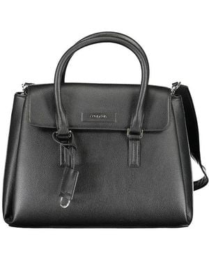 Calvin Klein Black Polyester Handbag
