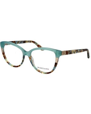 MARCIANO BY GUESS Turquoise Acetate Glasses (frames) - Blue