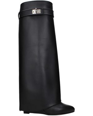 Givenchy Black Leather Boot