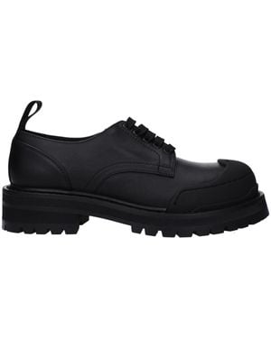 Marni Black Leather Trainers