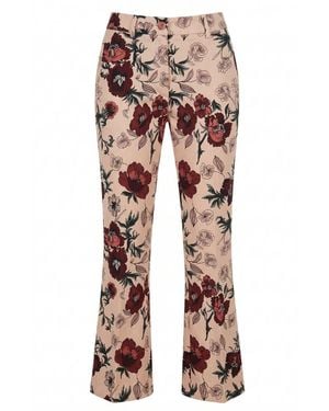 Baldinini Pink Cotton Trousers