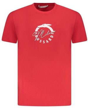 Trussardi Cotton T-Shirt - Red