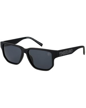 Timberland Black Stainless Steel Sunglasses
