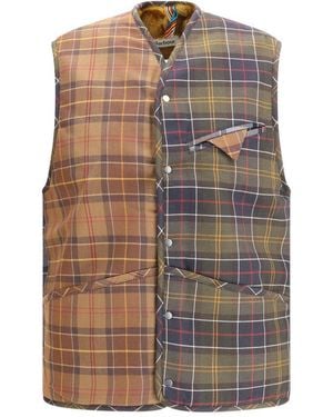 Barbour Cotton Vest - Brown