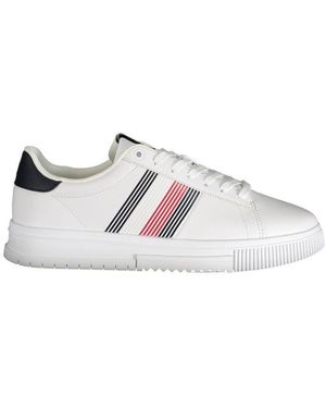 Tommy Hilfiger Supercup Lth Seasonal - White