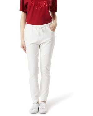 Gas Cotton Casual Pants - Red