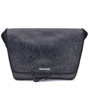 Balenciaga Explorer Shoulder Bag - Blue