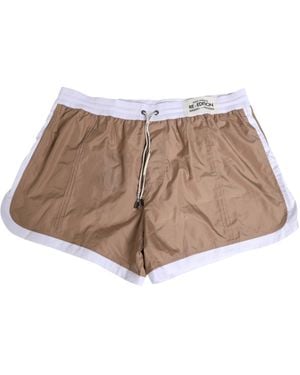 Dolce & Gabbana Polyester Re-Edition Shorts Swimwear - Brown