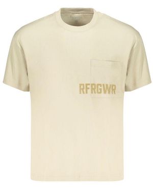 Refrigiwear Beige Cotton Mens T - Natural