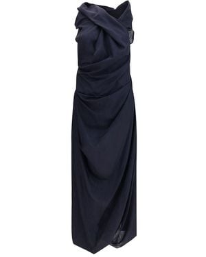 Vivienne Westwood Halter Galatea Dress - Blue