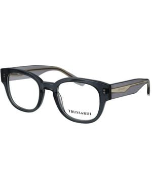 Trussardi Grey Acetate Glasses (frames) - Blue