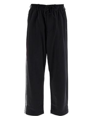 Y-3 Jersey Knit Trousers For - Black