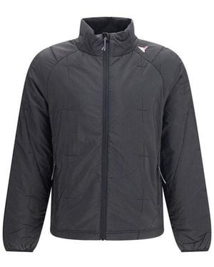 ROA Black Nylon Shell Jacket - Blue