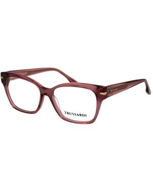 Trussardi Pink Acetate Glasses (frames) - Brown