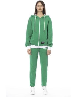 Baldinini Green Cotton Jumper
