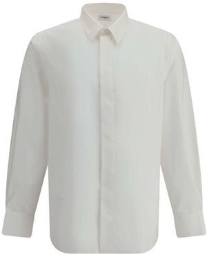 Saint Laurent Cotton Shirt - Gray