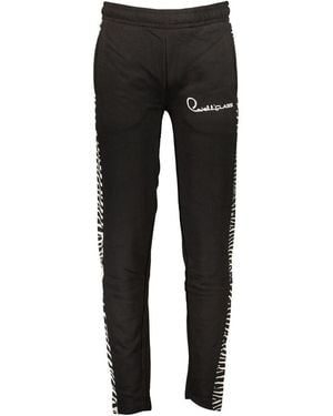 Roberto Cavalli Black Cotton Pant