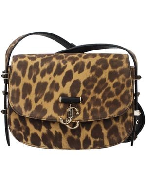 Jimmy Choo Crossbody Bags Suede - Brown