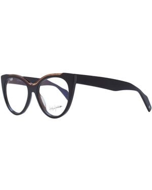 Yohji Yamamoto Plastic Glasses (Frames) - Black