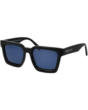 Replay Acetate Sunglasses - Blue