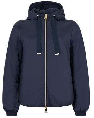 Herno Blue Polyamide Shell Jacket