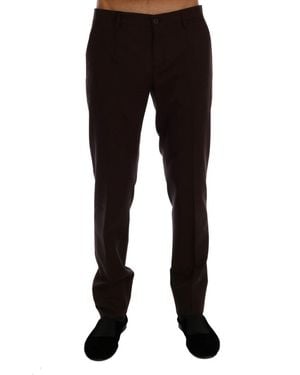 Dolce & Gabbana Classic Dress Trousers - Black