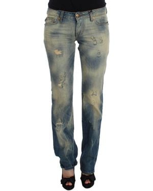 Roberto Cavalli Elegant Slim Bootcut Jeans - Grey