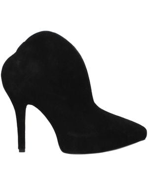 Alaïa Suede Boots - Black